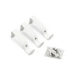 Kit varão extensível branco 210-380cm