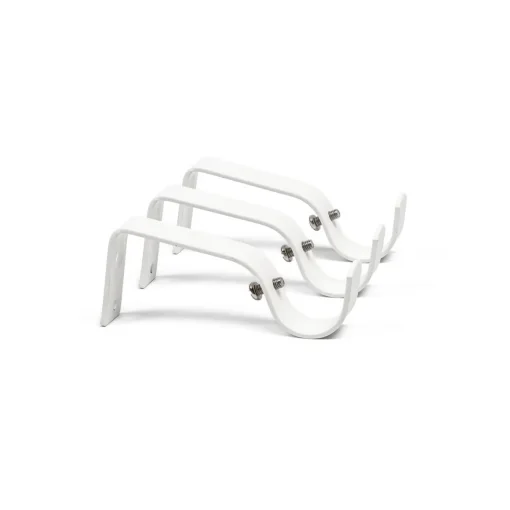 Kit varão extensível branco 210-380cm