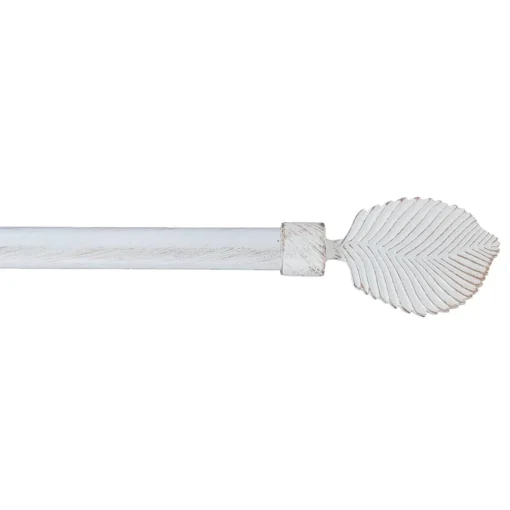 Kit varão extensível branco 210-380cm