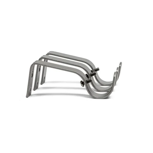 Kit varão extensível cinza 120-210cm