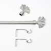 Kit varão extensível cinza laqueado 120-210cm