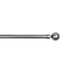 Kit varão extensível cinza 210-380cm