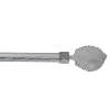 Kit varão extensível cinza 120-210cm
