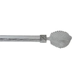 Kit varão extensível cinza 120-210cm