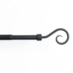 Kit varão extensível CROSSE preto mate 100-190cm