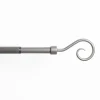 Kit varão extensível CROSSE cinza 100-190cm