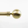 Kit varão extensível dourado 120-210cm