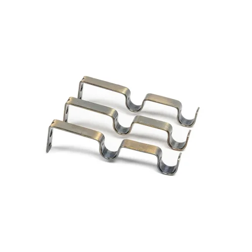 Kit varão extensível duplo bronze 210-380cm
