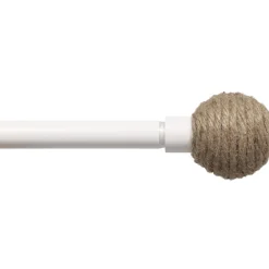 Kit varão extensível EDEN branco mate 90-160cm