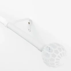 Kit varão extensível FACETTE branco mate 120-210cm