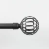 Kit varão extensível FACETTE cinza 120-210cm