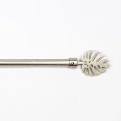Kit varão extensível prata 120-210cm