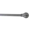 Kit varão extensível prateado 120-210cm