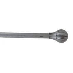 Kit varão extensível prateado 120-210cm