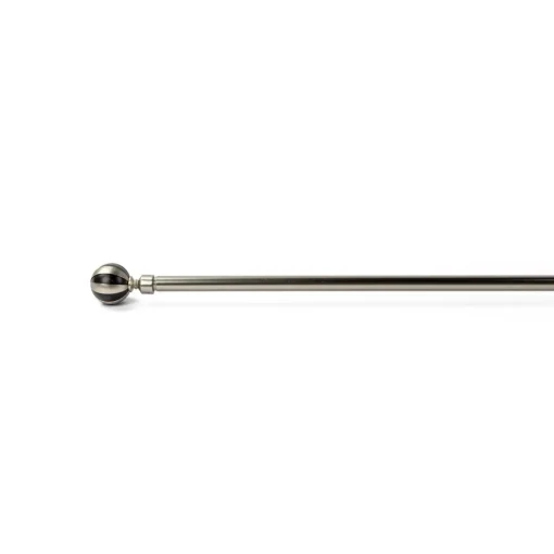 Kit varão extensível prateado 210-380cm