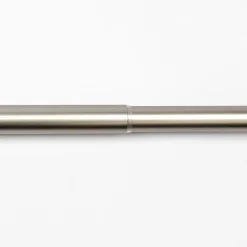 Kit varão extensível prateado 120-210cm d28cm