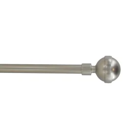 Kit varão extensível prateado 120-210cm