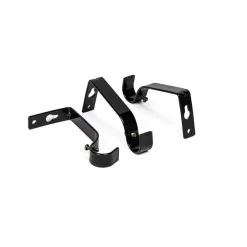 Kit varão extensível preto 210-380cm