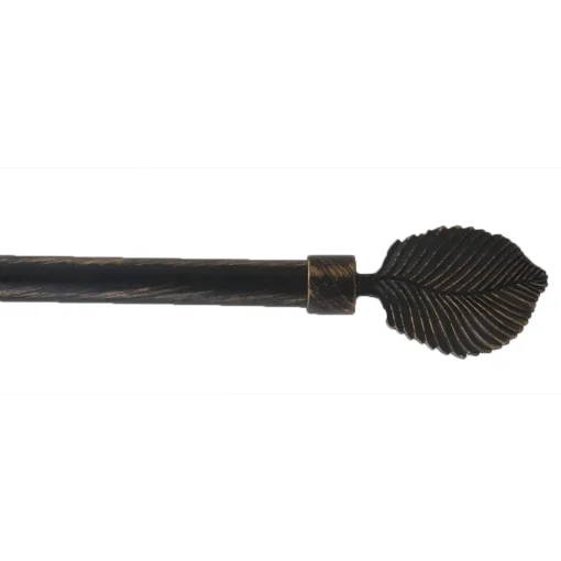 Kit varão extensível preto 210-380cm