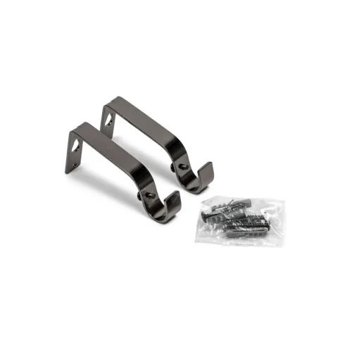 Kit varão extensível solaire grafite 120-210cm