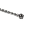 Kit varão extensível villa LOUISE cinza 120-210cm
