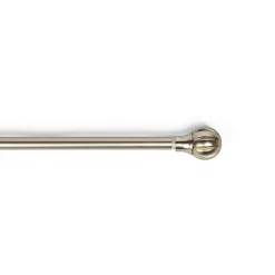 Kit varão extensível ZEN prateado 120-210cm