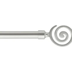 Kit varão extensível ZOLA prateado 120-210cm