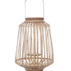Lanterna decorativa em rattan natural
