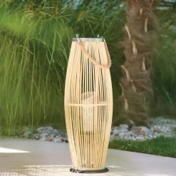 Lanterna decorativa FIT em bambu
