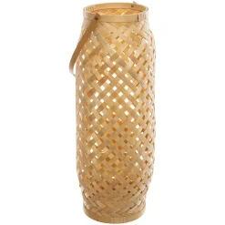 Lanterna natural CROSS em bambu 43cm