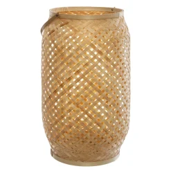Lanterna natural CROSS em bambu 52cm