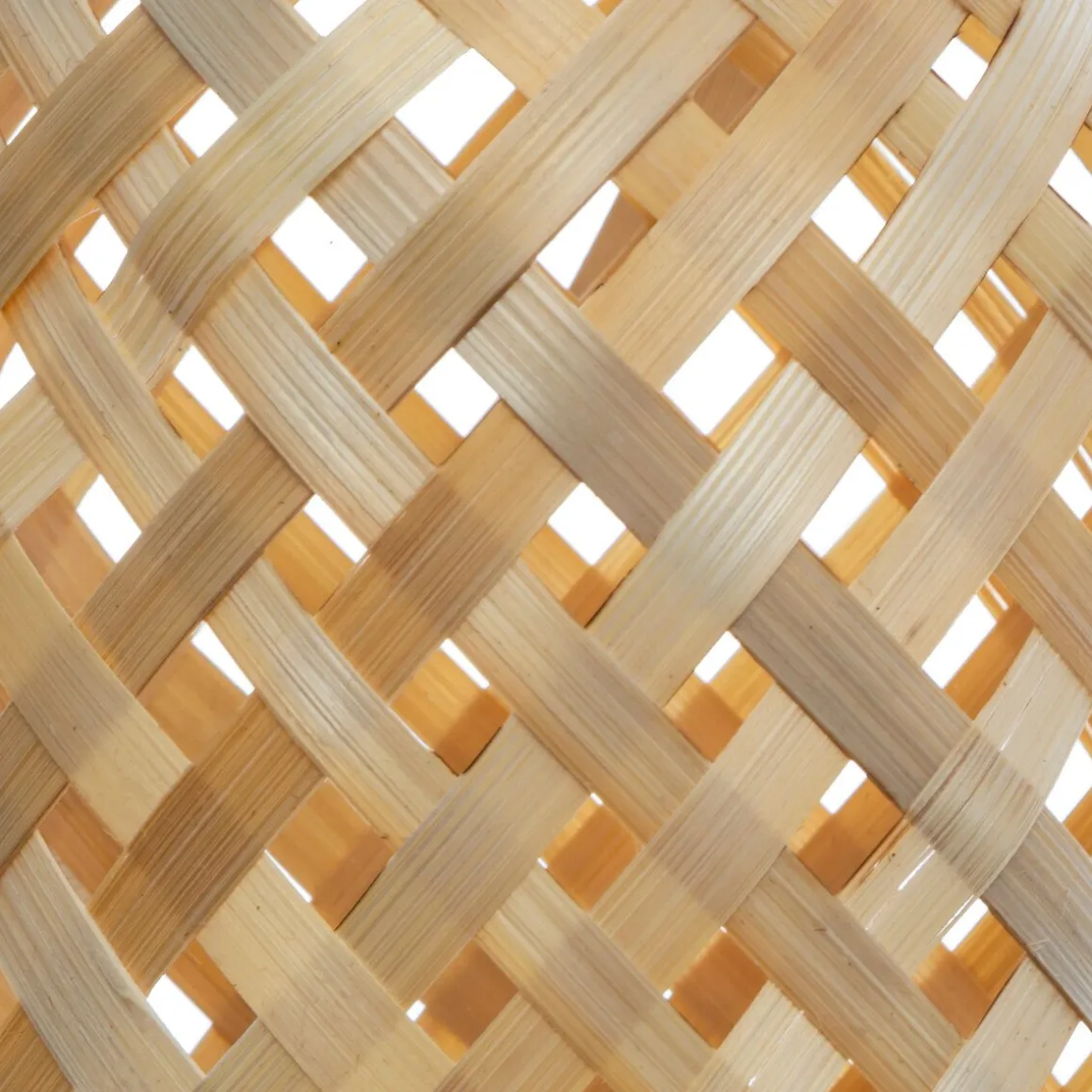 Lanterna natural CROSS em bambu 52cm