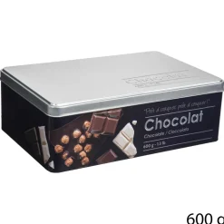 Lata para chocolates