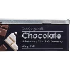Lata para chocolates
