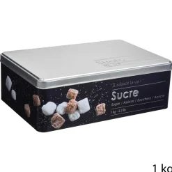 Lata para cubos açúcar
