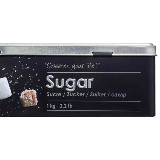 Lata para cubos açúcar