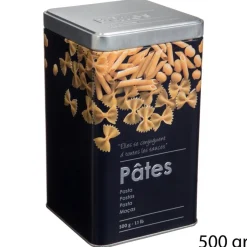 Lata para massa em metal decorada 500gr