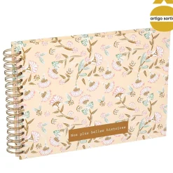 Álbum espiral decorado para 160 fotos