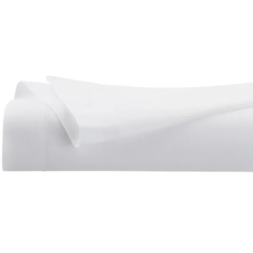 Lençol de cima branco em algodão percal 240x290cm