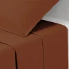Lençol de cima terracota 240x290cm