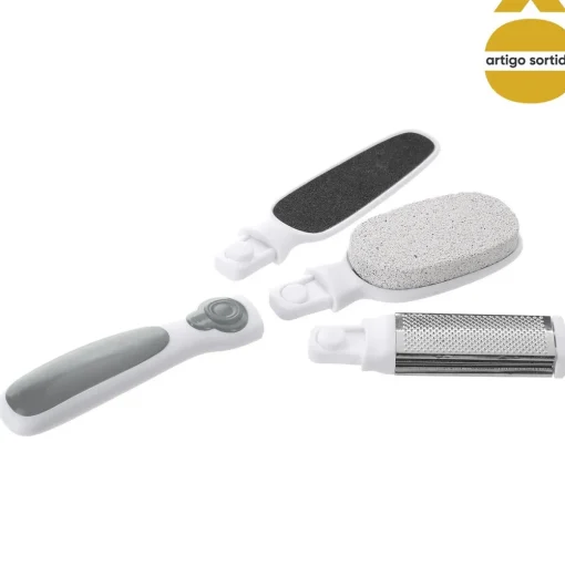 Lima para pedicure com 3 acessórios