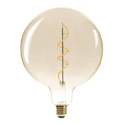 Lâmpada VINTAGE ambar espiral led g200 6w