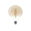 Lâmpada VINTAGE ambar espiral led g125 4w e27