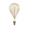 Lâmpada VINTAGE ambar espiral led ps160 6w e27