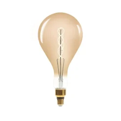 Lâmpada VINTAGE ambar espiral led ps160 6w e27