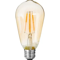 Lâmpada VINTAGE ambar led st64 2w e2
