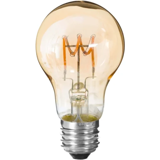 Lâmpada VINTAGE ambar led e27 a60 2w