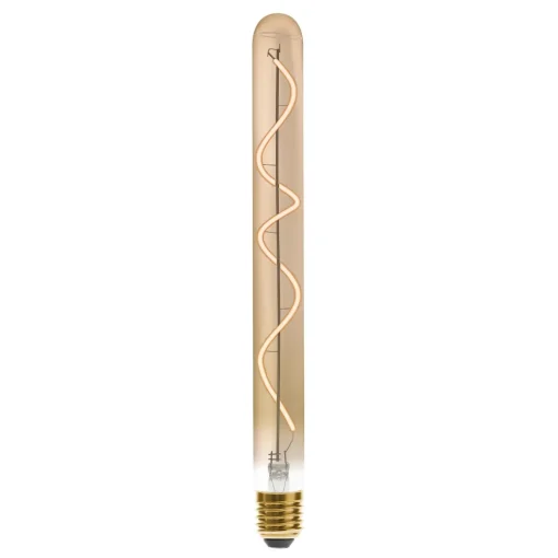 Lâmpada VINTAGE âmbar tubo led 4w