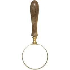 Lupa com cabo de madeira mango FLOWER FACTORY