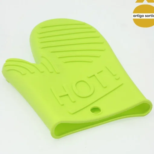 Luva de silicone para quentes